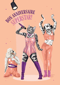 Superstars animales pour un anniversaire festif
